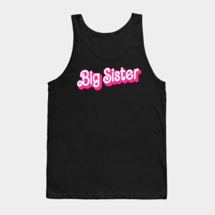 Funny Big Sister Gifts Girls Womens Big Sister Tank Top